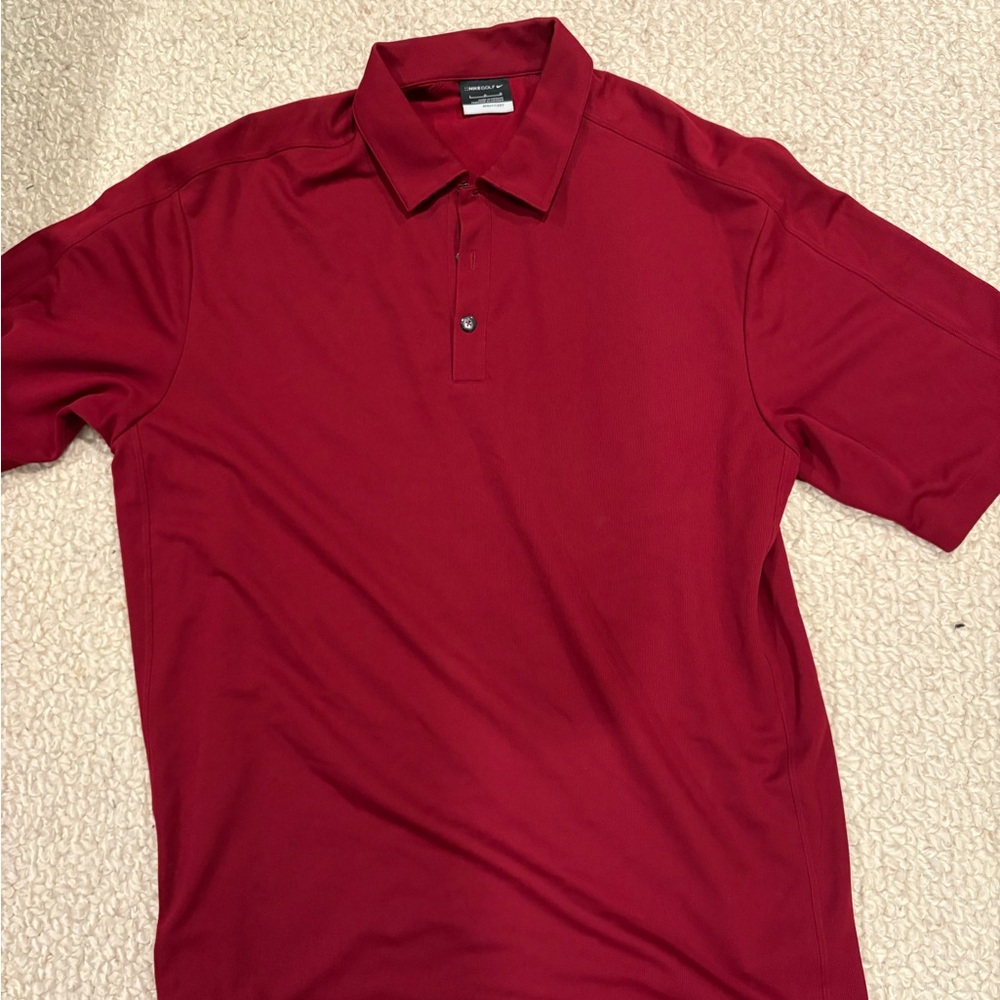 Men's Nike Red Gold shirt
